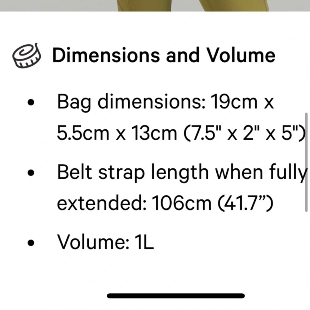 Black Lululemon Everywhere Belt Bag 2 available - Picture 5 of 5